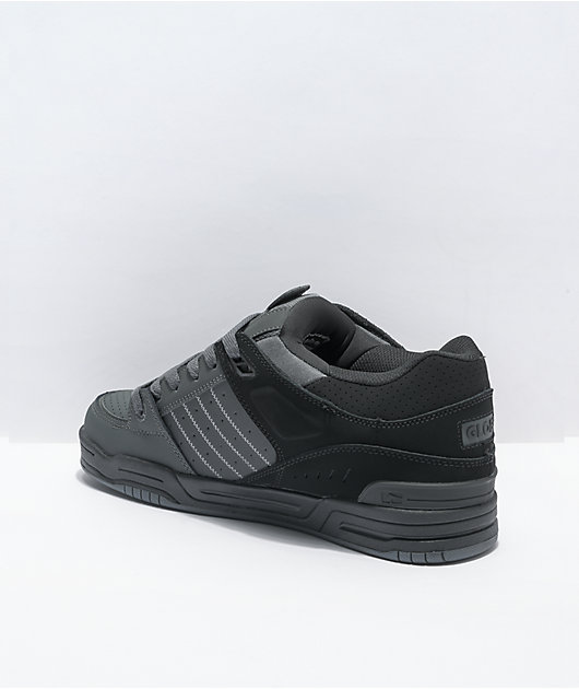 Globe Fusion Dark Shadow & Black Skate Shoes