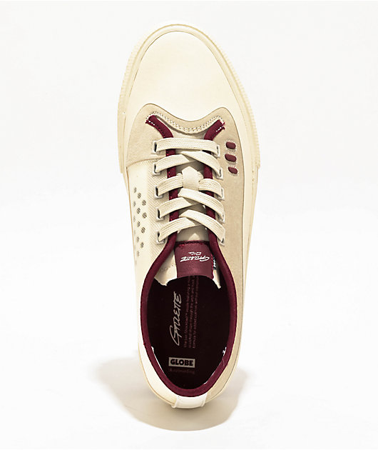 Globe Gilette Cream & Pomegranate Skate Shoes