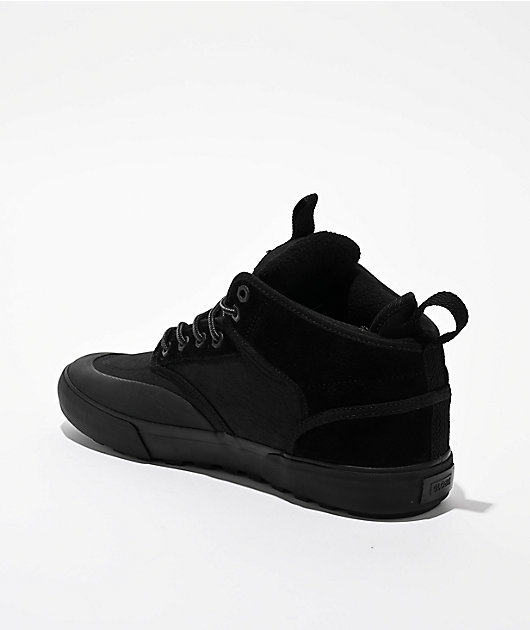 Globe Motley Mid Black, Lime Summit Shoes Zumiez