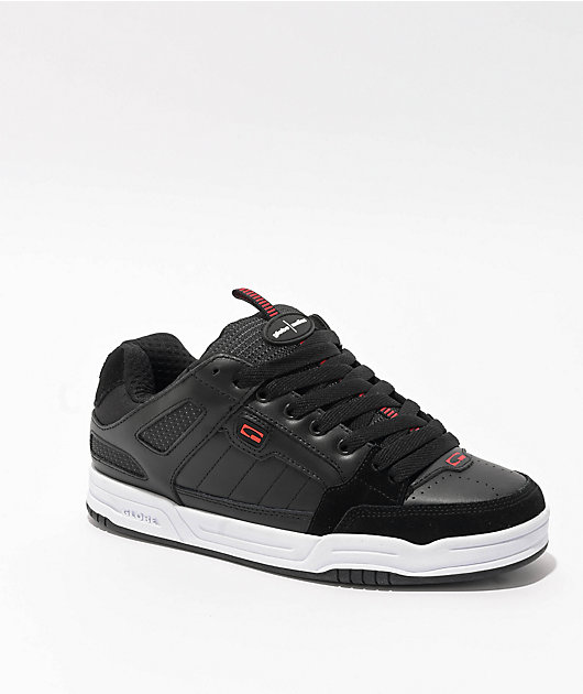 Globe Mullen Tilt Black White Skate Shoes Zumiez - Main Image