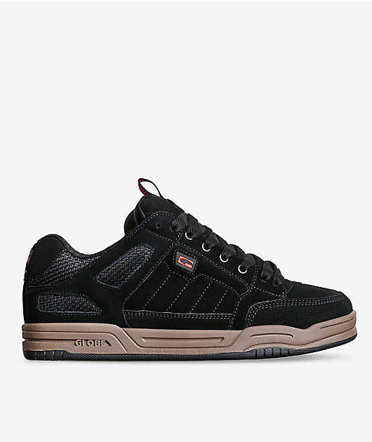 Globe Mullen Tilt Prime Black & Gum Skate Shoes