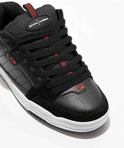 Globe Mullen Tilt Prime Black & White Skate Shoes