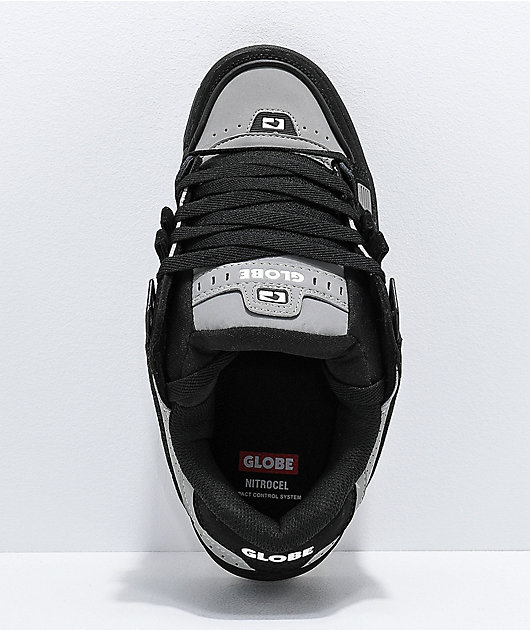 Globe Shoes Sabre Black Gunmetal Grey 