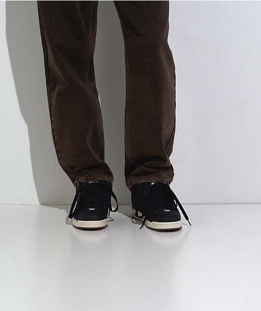 Globe Sabre Black & Combat Green Skate Shoes video