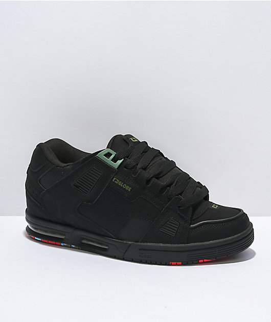 Globe Sabre Black & Upcycle Skate Shoes | Zumiez