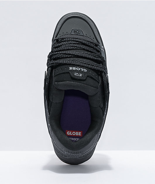 Globe Sabre Split Dark Shadow & Black Skate Shoes