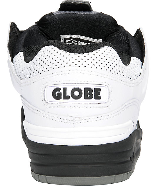 globe fusion black white