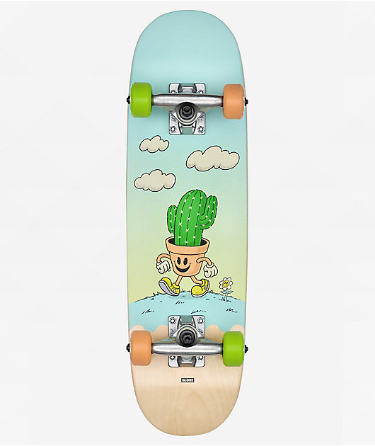 Globe Softie Cacti Guy 7.125" Skateboard Complete