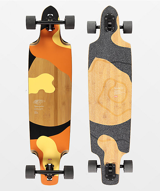 Globe Spearpoint Bamboo & Xeric 40" Drop Through Longboard Complete