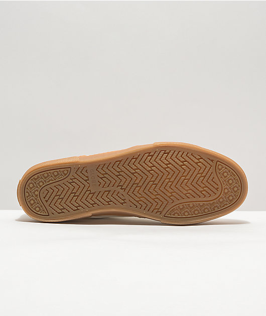 Globe Surplus Organic White & Gum Skate Shoes