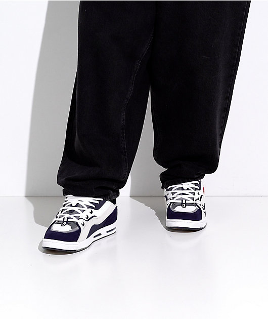 Globe Thomas CT-4 White & Navy Skate Shoes video