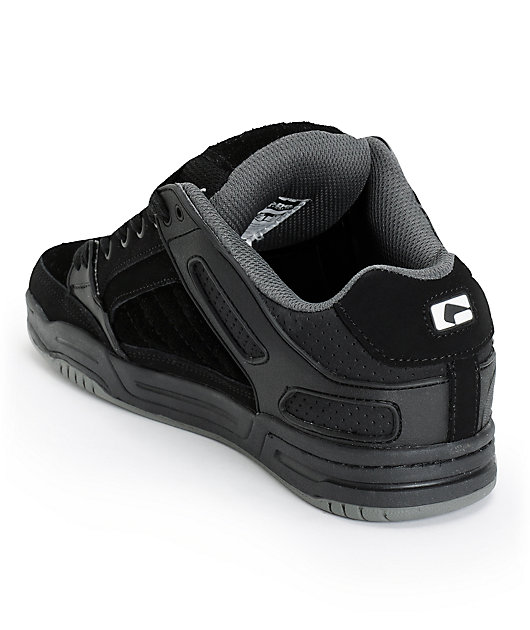 12 M US Black/Black TPR Globe Men's Tilt Skateboard Shoe 