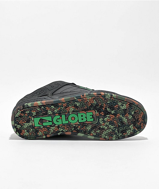 Globe Tilt Black, Green & Mosaic Skate Shoes