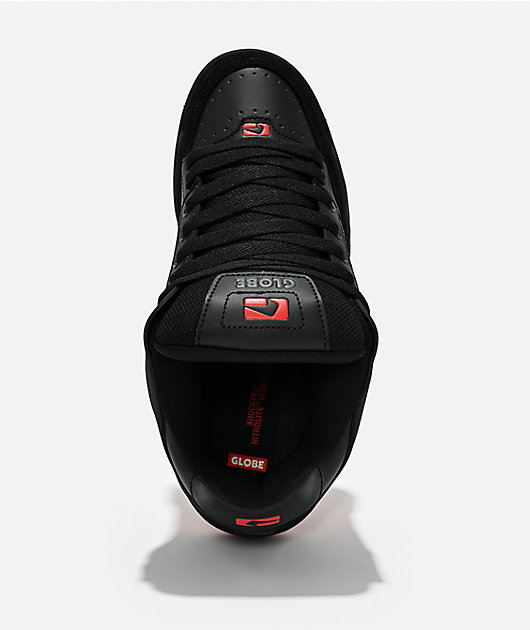 Globe Tilt Black & Red Skate Shoes