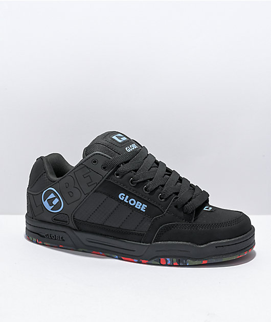 Globe Tilt Black & Upcycle Skate Shoes 