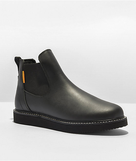 Globe x Misfit Shapes Dover II Vibram Black Chelsea Boot Zumiez