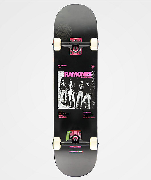 Globe x Ramones Rocket To Russia 8.0" Skateboard Complete