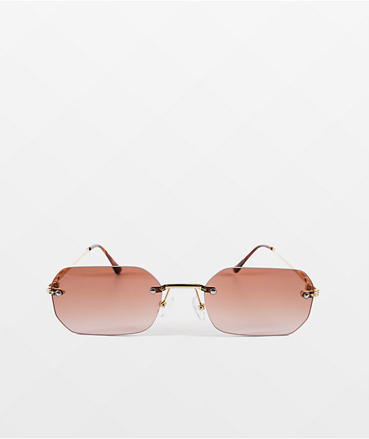 Pink gradient cheap lenses