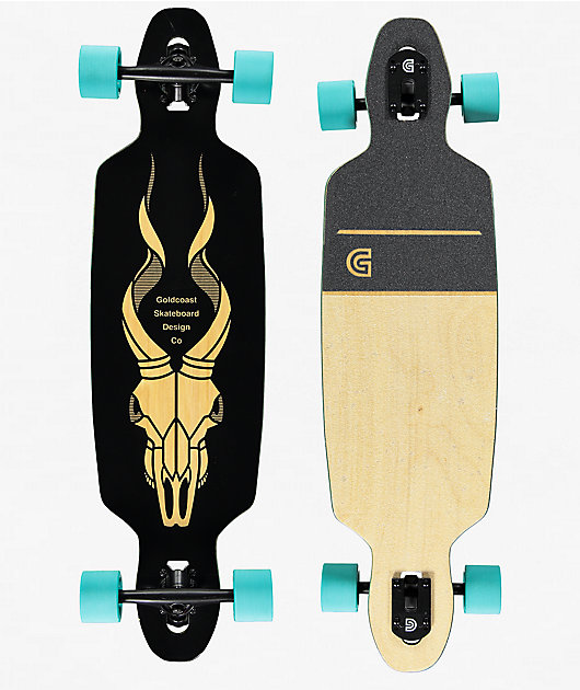 GoldCoast Addax 38" Drop Through Longboard Complete