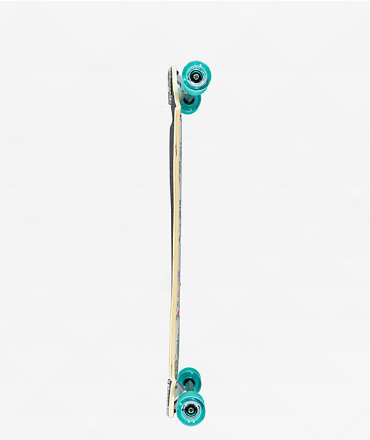 GoldCoast Take It Easy 36" Drop Through Longboard Complete