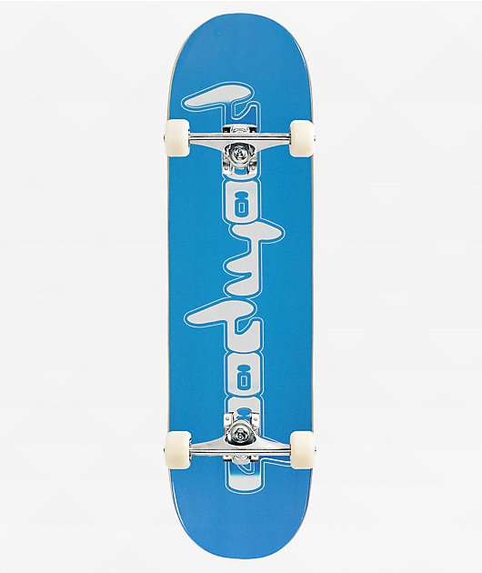 Goodwood Blue Wave 8.5" Assembled Skateboard Complete