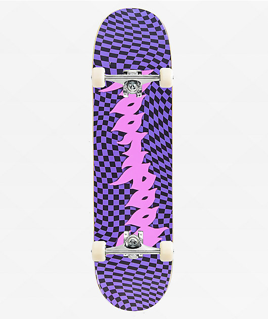 Goodwood Wavy Inverse 8.25" Assembled Skateboard Complete