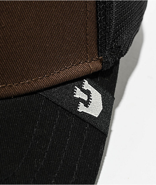 Goorin Bros Mamba Black & Brown Trucker Hat