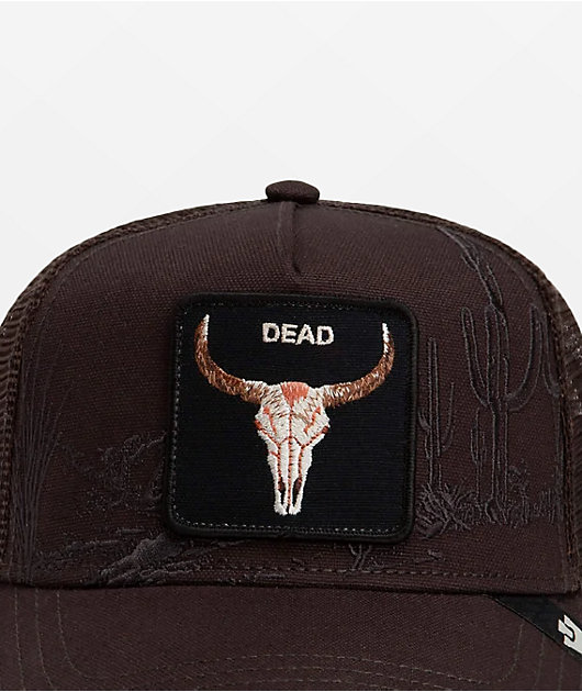 Goorin Bros. Badlands Skull Brown Trucker Hat