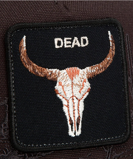 Goorin Bros. Badlands Skull Brown Trucker Hat