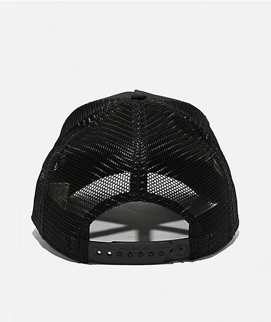 Goorin Bros. Cancelled Skull Black Trucker Hat