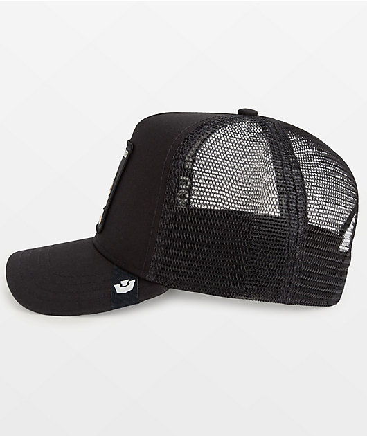 Goorin Bros. Cancelled Skull Black Trucker Hat