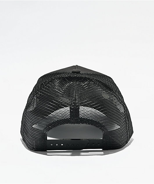 Goorin Bros. Cancelled Skull Black Trucker Hat