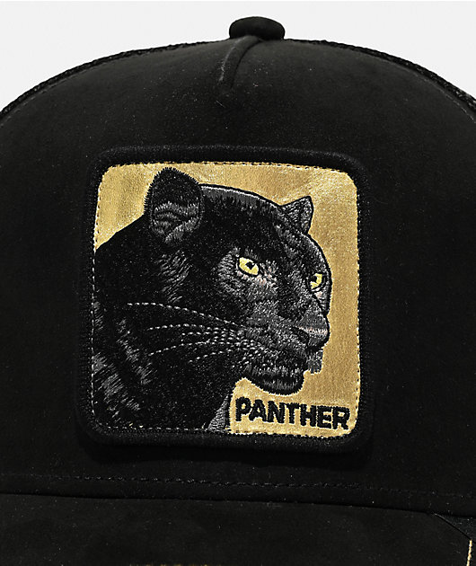 Goorin Bros. Golden Panther Black Trucker Hat