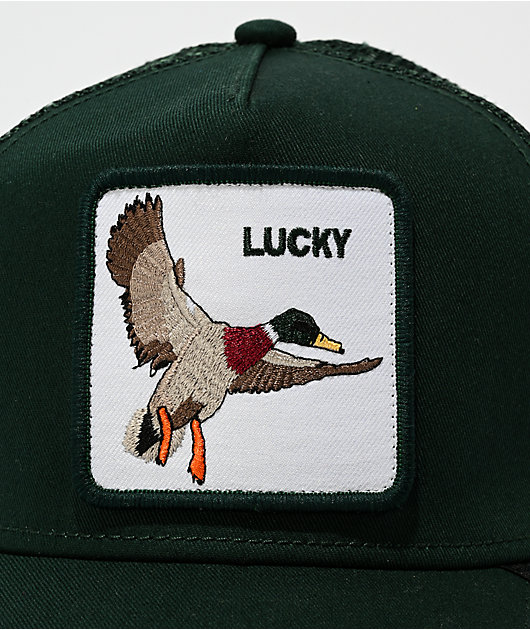 Goorin Bros. Lucky Duck Dark Green Trucker Hat