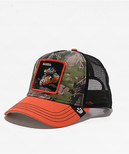 Goorin Bros. Mamba Camo & Orange Trucker Hat