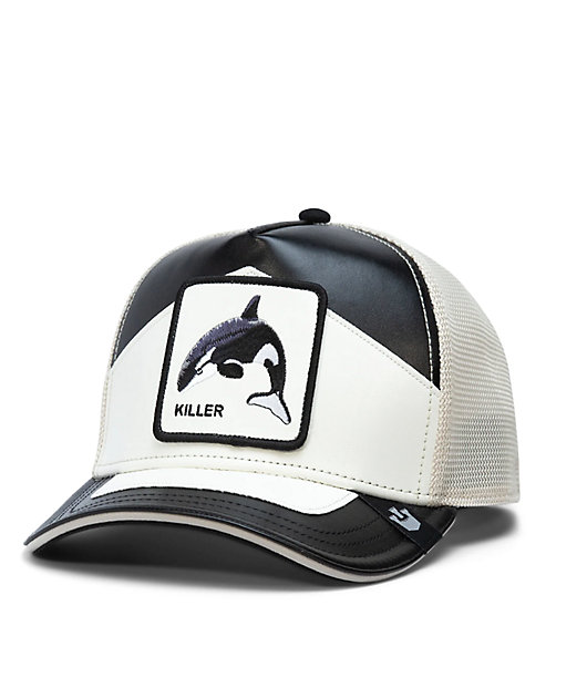 Goorin Bros. Moto Killer Black & White Trucker Hat | Zumiez display picture 2