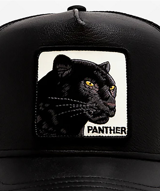 Goorin Bros. Shleather Panther Black Trucker Hat