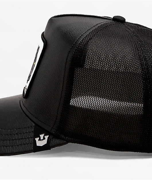 Goorin Bros. Shleather Panther Black Trucker Hat