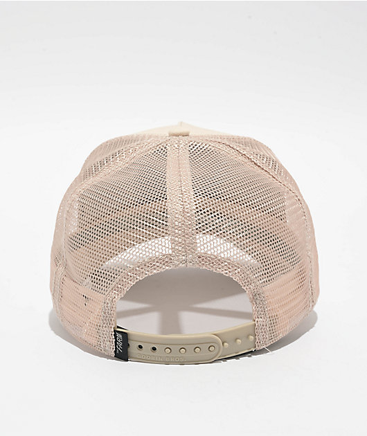 Goorin Bros. The Deadliest Scorpion Tan & Brown Trucker Hat
