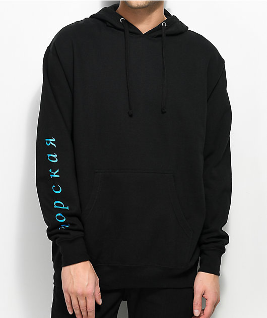gosha black hoodie