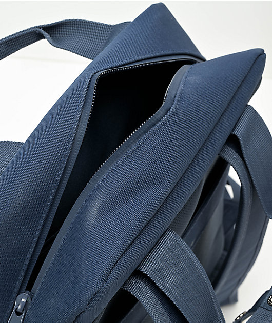 Navy blue mini outlet backpack