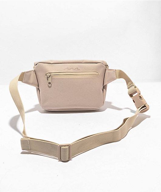 Brown hip outlet bag