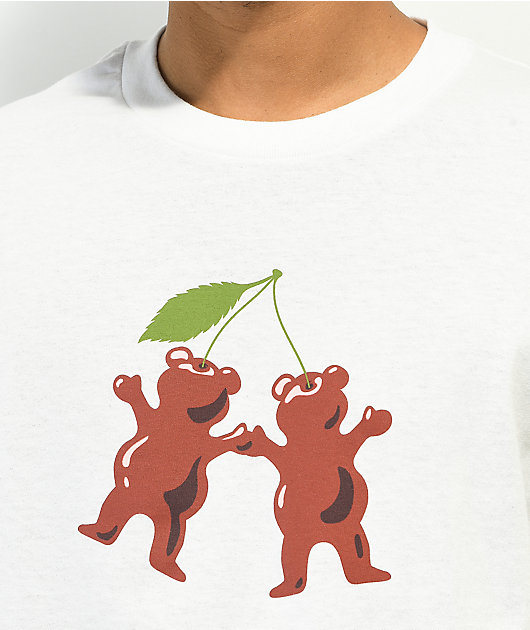 Grizzly Cherry On Top White T-Shirt 