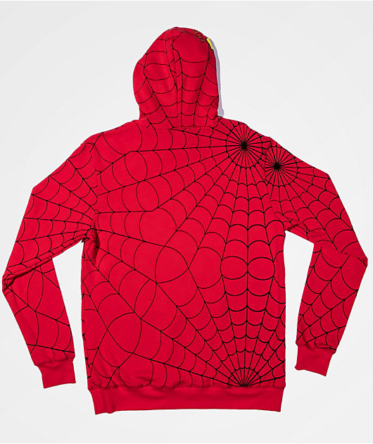 marvel red hoodie