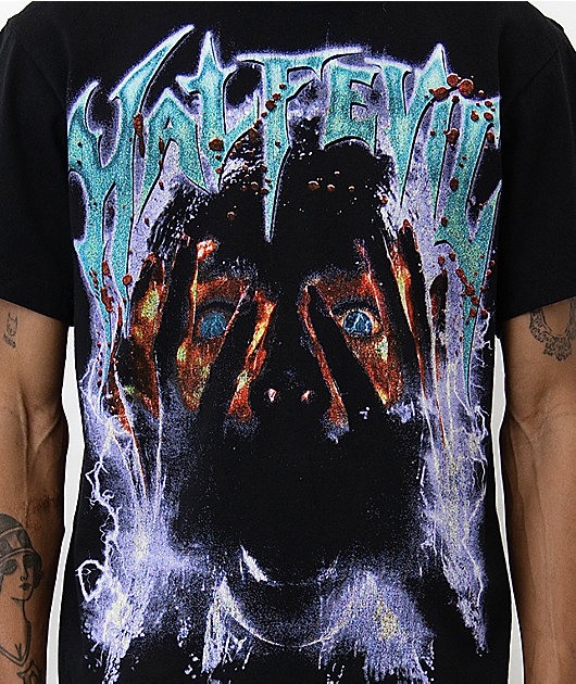 HALF EVIL Always Watching Black T-Shirt