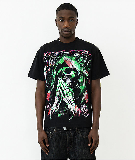 HALF EVIL Prayers Black T-Shirt | Zumiez