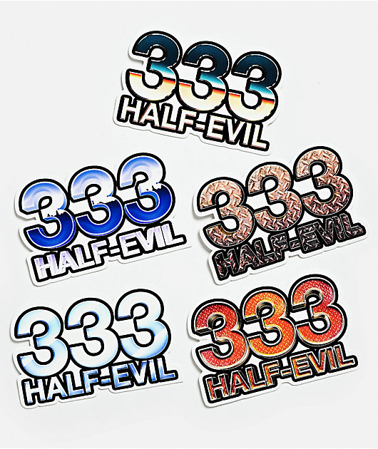 HALF EVIL Sticker Pack