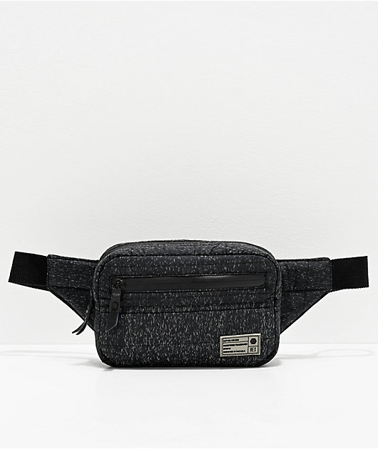 HEX Reflective Black Fanny Pack