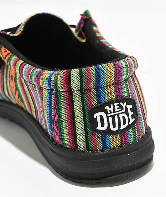 40017 - Hey Dude Wally Serape Men's Casual Shoe Multicolor, Osklen Soho  Sneakers Weiß