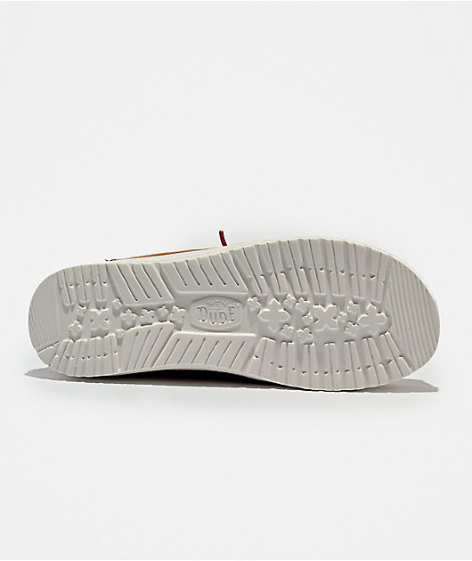 HEYDUDE Wendy Slip Warmth Beige Mule Shoes
